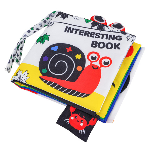 Carte senzorială pentru cei mici – INTERESTING BOOK