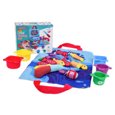 Set de pescuit cu pești moi și texturi senzoriale – LITTLE FISHING SET - 