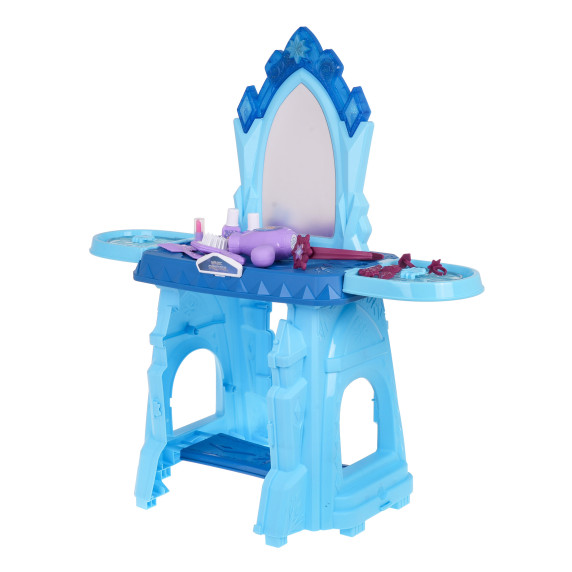 Szépítkező asztal székkel Inlea4Fun MAGIC DRESSING TABLE - Kék