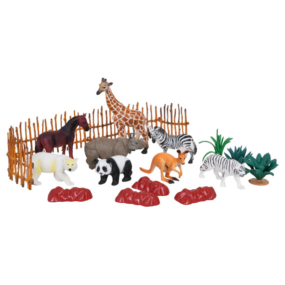 Set figurine 29 buc. -EARTH STORY Starzoo - animale sălbatice