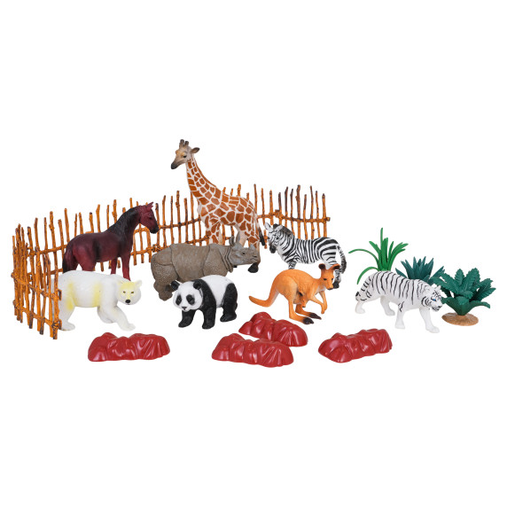 Set figurine 29 buc. -EARTH STORY Starzoo - animale sălbatice