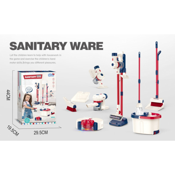 Set de curățenie pentru copii 6 în 1 - Sanitary Ware