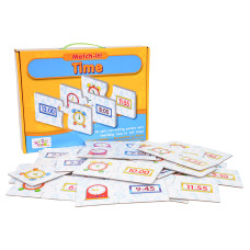 Cartonașe educative cu ceas – MATCH-IT TIME - 