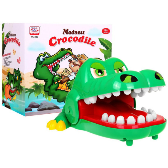 Jucărie interactivă - Crocodil la dentist - Madness Crocodile