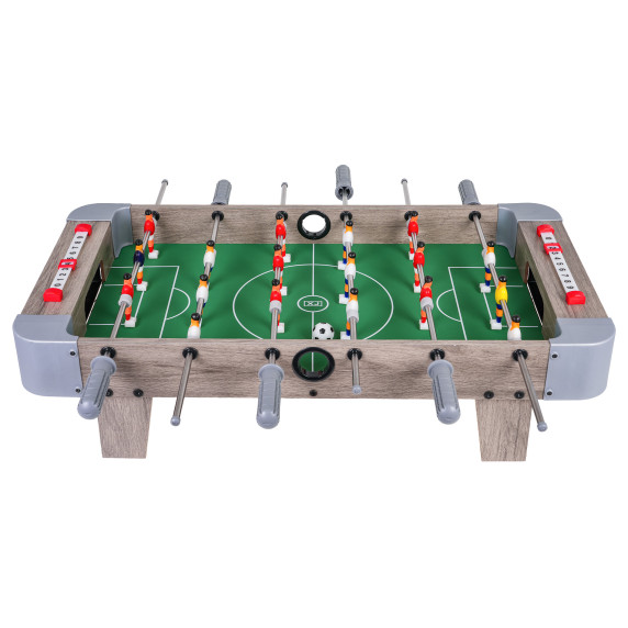 Asztali foci csocsó asztal 70x36x18 cm FOOTBALL TABLETOP GAME - Szürke