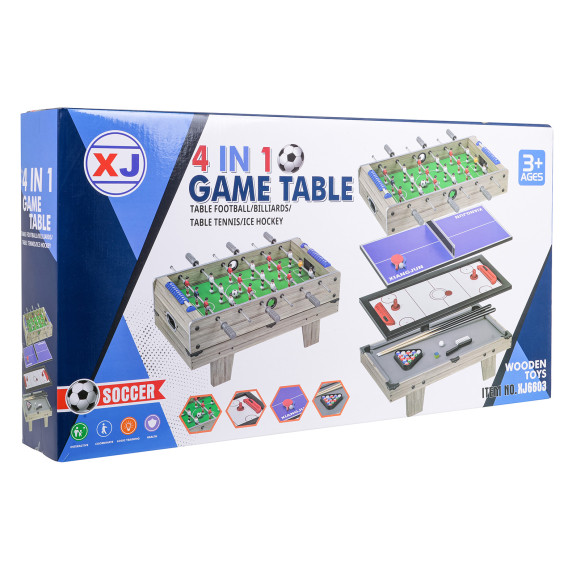 Stolná hra 4v1 GAME TABLE