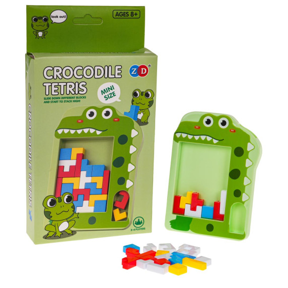 Joc de strategie  Tetris Crocodile -  Inlea4Fun CROCODILE TETRIS