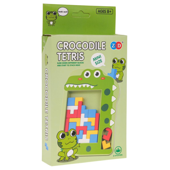 Joc de strategie  Tetris Crocodile -  Inlea4Fun CROCODILE TETRIS