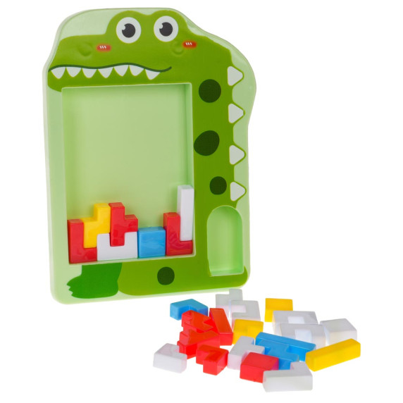 Joc de strategie  Tetris Crocodile -  Inlea4Fun CROCODILE TETRIS