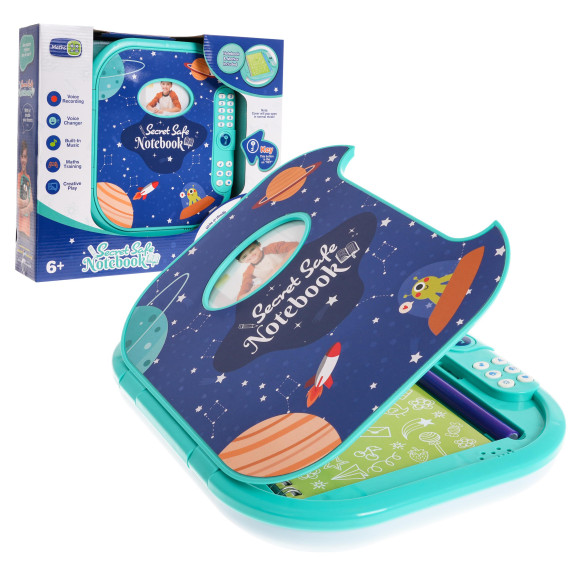 Titkos napló kódzárral Inlea4Fun SECRET SAFE NOTEBOOK