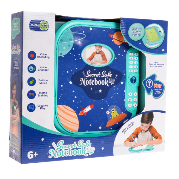 Titkos napló kódzárral Inlea4Fun SECRET SAFE NOTEBOOK