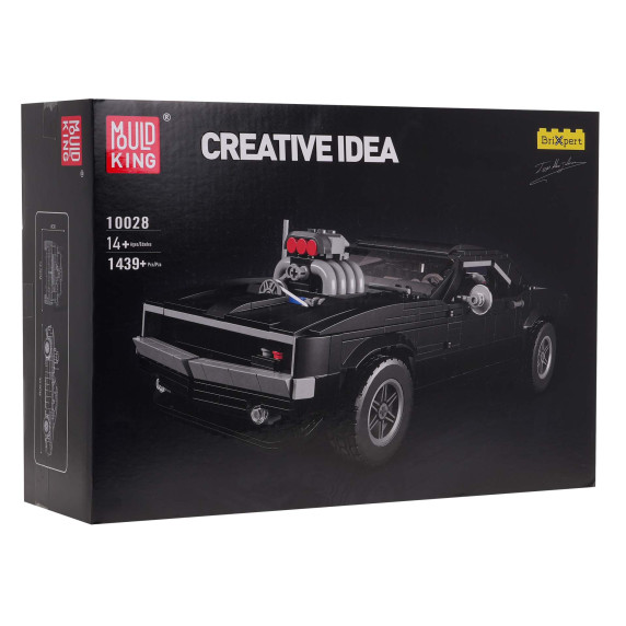 Set creativ de construcție, mașină sport - Inlea4Fun MOULD KING 10028 - 1439 elemente