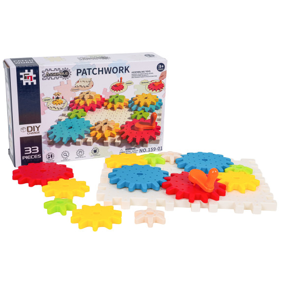 Sada kociek STEAM 33 dielov PATCHWORK
