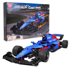 Konštrukčná kreatívna sada 1065 kusov Inlea4Fun MODELS F1 Thunder Furious - 