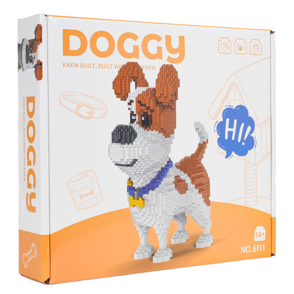 Set de construcție cu 1930 de piese  - DOGGY 6111 - Jack Russell