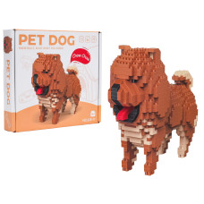 Set creativ de construcție – PET DOG Chow Chow – 800 piese - 
