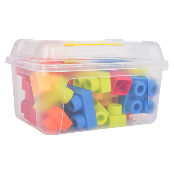Set de blocuri de construcție, 32 de piese  BABY TOYS Building Blocks - colorat