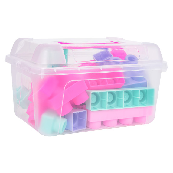 Set de blocuri de construcție  32 de piese  BABY TOYS  - Blocuri de construcție