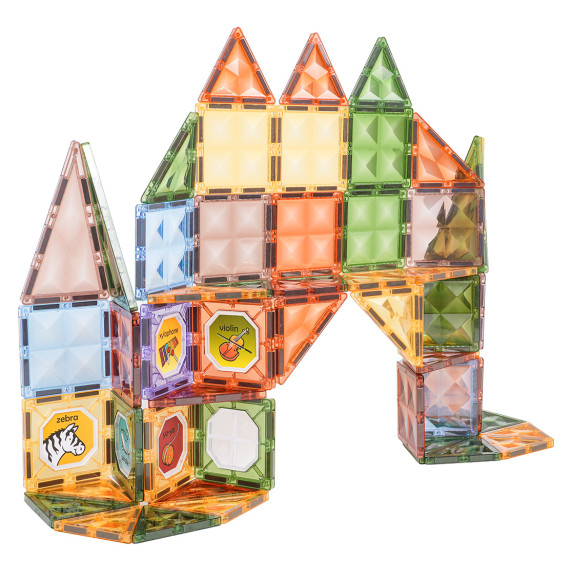 Set de cuburi magnetice 3D – 85 piese MAGNETIC BLOCKS Set de cuburi magnetice 3D – 85 piese MAGNETIC BLOCKS