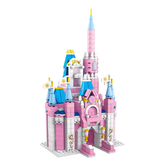 Set de blocuri de construcție Castelul Prințesei - 1000 de piese - K8832-3
