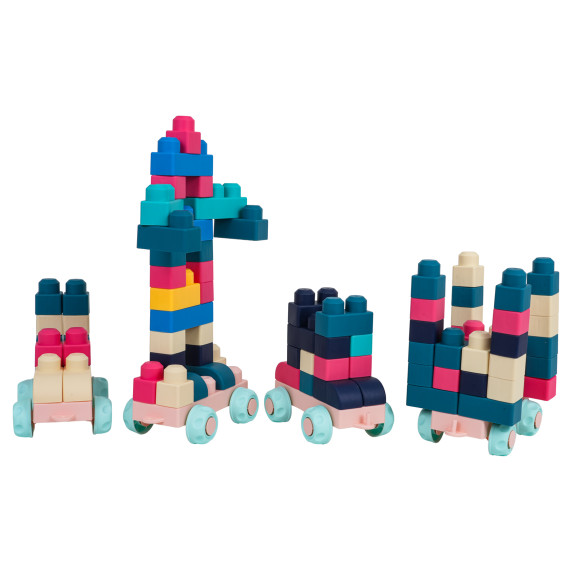 Set de blocuri de construcție moi 120 de piese - SOFT BLOCKS