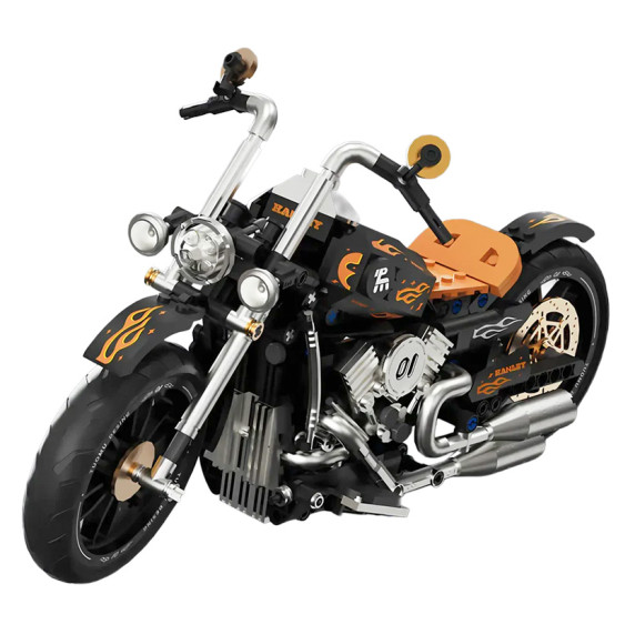 Kreatívna stavebnica Motocykel 455 prvkov BLOCK RACING