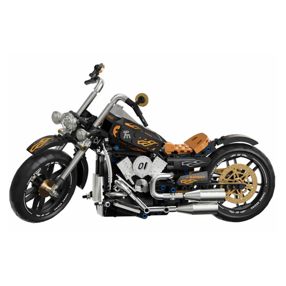 Kreatívna stavebnica Motocykel 455 prvkov BLOCK RACING