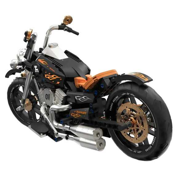 Kreatívna stavebnica Motocykel 455 prvkov BLOCK RACING