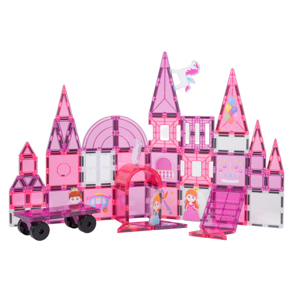 Mágneses kockakészlet Hercegnő 58 darabos Mágneses kockakészlet Hercegnő 58 darabos