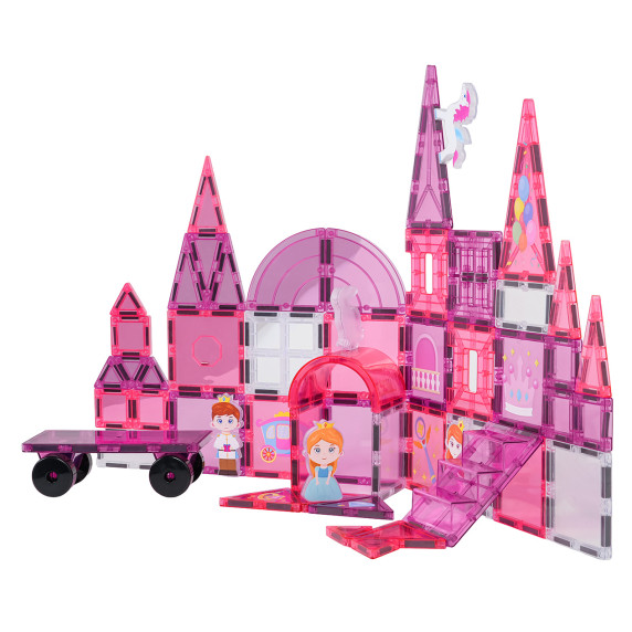 Mágneses kockakészlet Hercegnő 58 darabos Mágneses kockakészlet Hercegnő 58 darabos