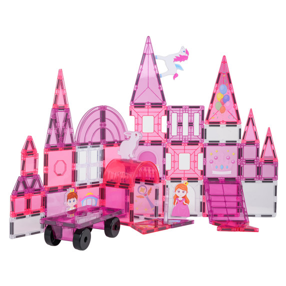 Mágneses kockakészlet Hercegnő 58 darabos Mágneses kockakészlet Hercegnő 58 darabos