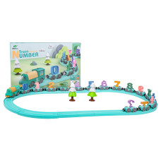 Matematický vláčik 53 prvkov NUMBER TRAIN - 