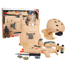 Costum de soldat pentru copii cu accesorii - DESERT WAR - 