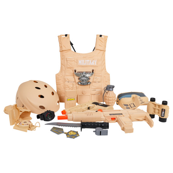 Costum de soldat pentru copii cu accesorii - DESERT WAR