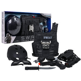 Costum de polițist pentru copii cu accesorii – SWAT ARMED FORCES - 