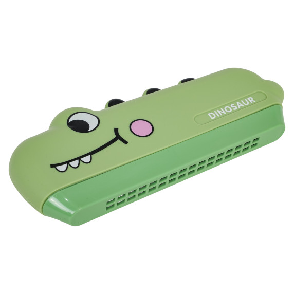 Muzicuță pentru copii – model dinozaur, verde
