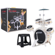 Set de tobe - JAZZ DRUMS - alb - 