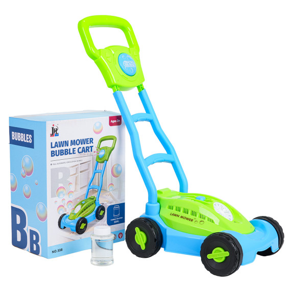 Mașină de tuns iarba interactivă cu baloane de săpun– LAWN MOWER BUBBLE CART