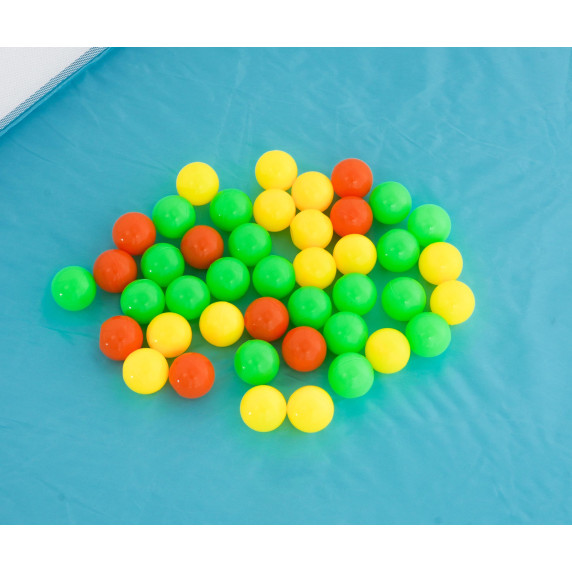 Tarc pentru copii cu bile - Inlea4Fun GARD HEXAGON PLAY - balenă