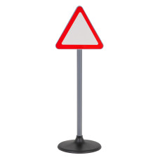 Set de 5 indicatoare rutiere pentru copii -  Inlea4Fun ROAD SIGNS SET - 