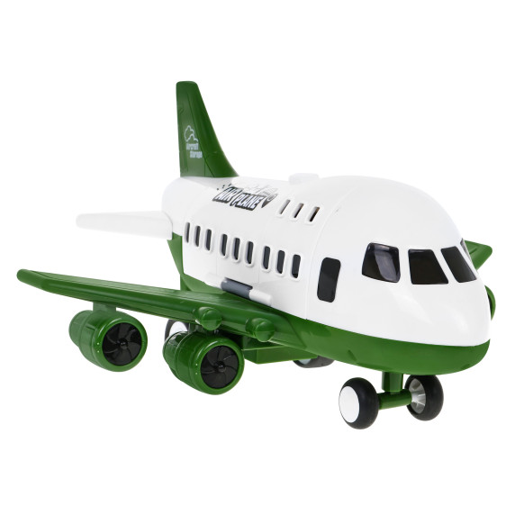 Avion militar de jucărie pentru copii cu 6 vehicule - Street racing