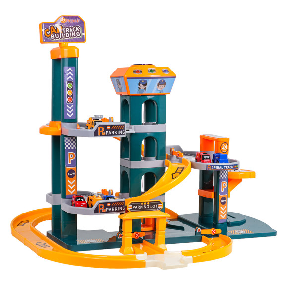 Parcare supraetajat cu vehicule - TRACK BUILDING