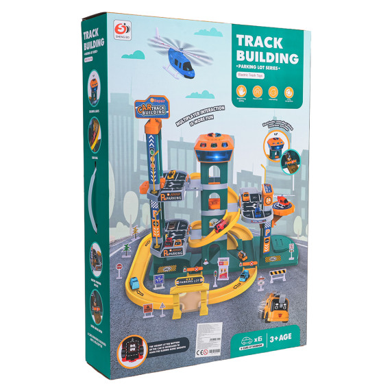 Parcare supraetajat cu vehicule - TRACK BUILDING