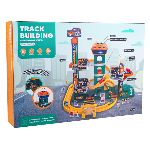 Parcare supraetajat cu vehicule - TRACK BUILDING