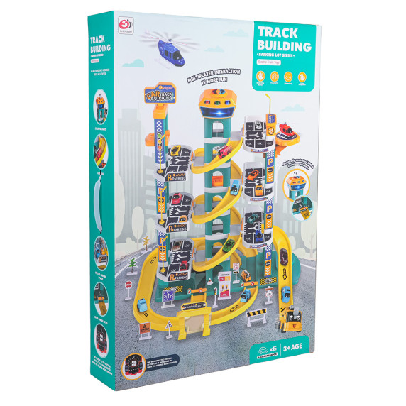 Parcare supraetajat cu vehicule - TRACK BUILDING