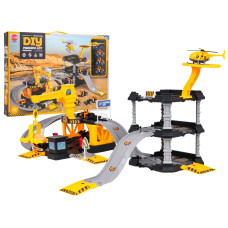Set de parcare și zonă de construcții cu vehiculele de construcții - PARKING LOT - 