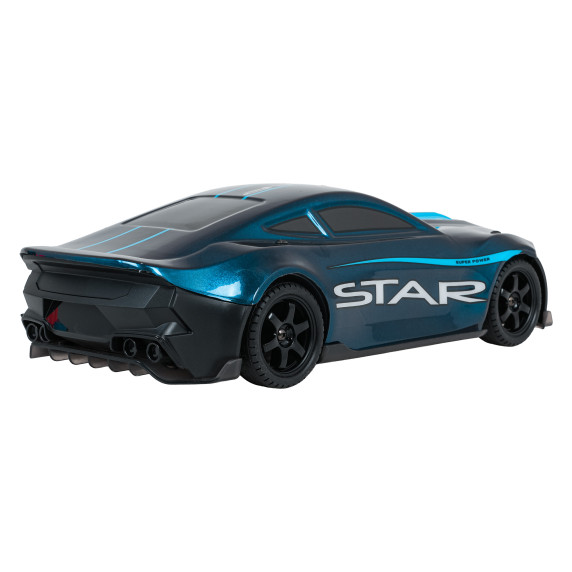 RC Športové autíčko STAR na diaľkové ovládanie DRIFT RACER - modré