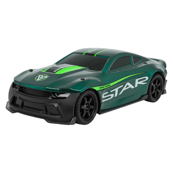 RC Športové autíčko STAR na diaľkové ovládanie DRIFT RACER - zelené
