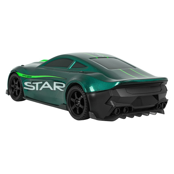 RC Športové autíčko STAR na diaľkové ovládanie DRIFT RACER - zelené
