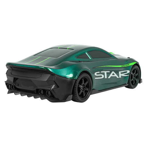 RC Športové autíčko STAR na diaľkové ovládanie DRIFT RACER - zelené